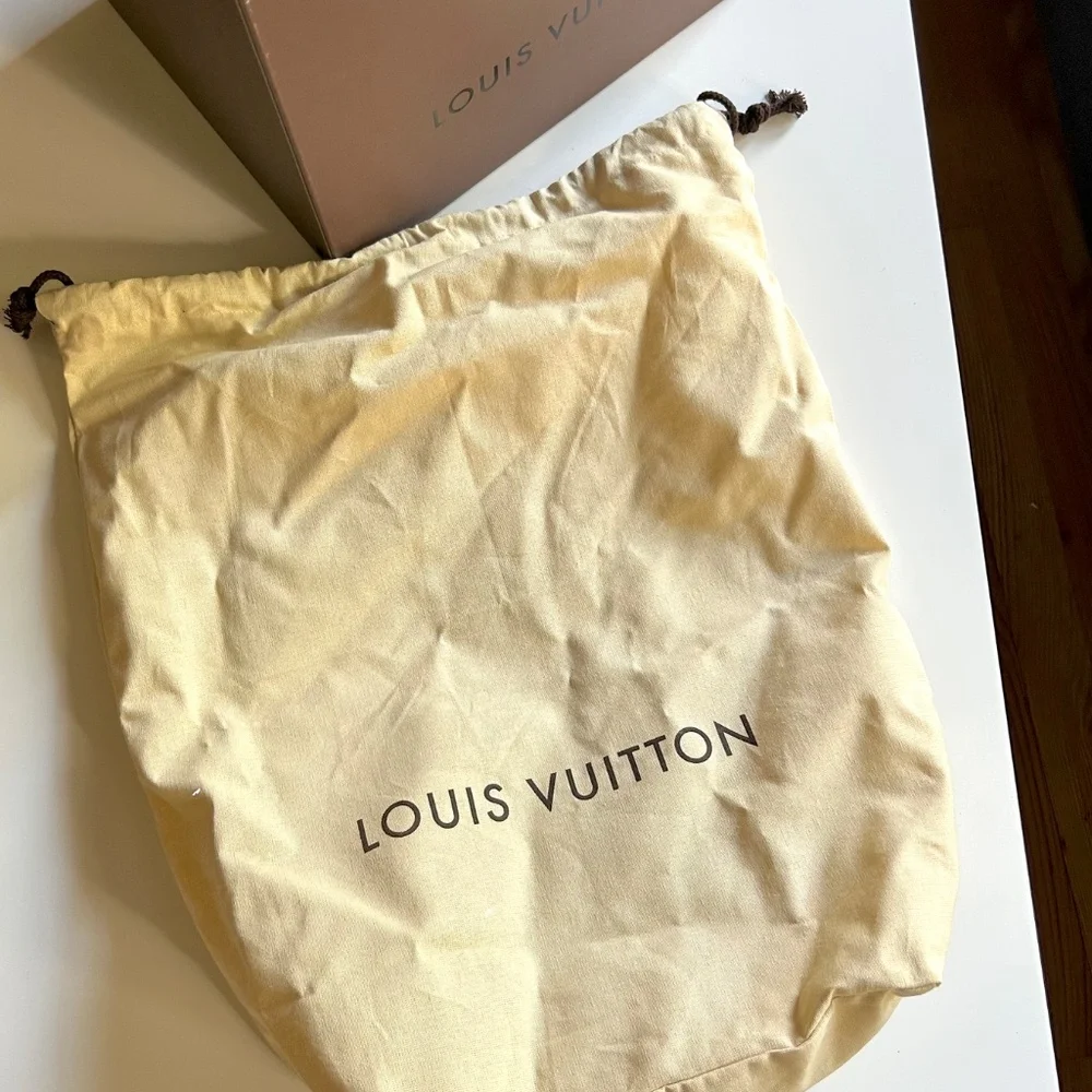 Authentic Louis Vuitton Large Dust Bag Cream color